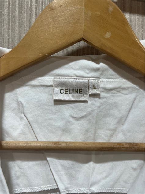 celine white top